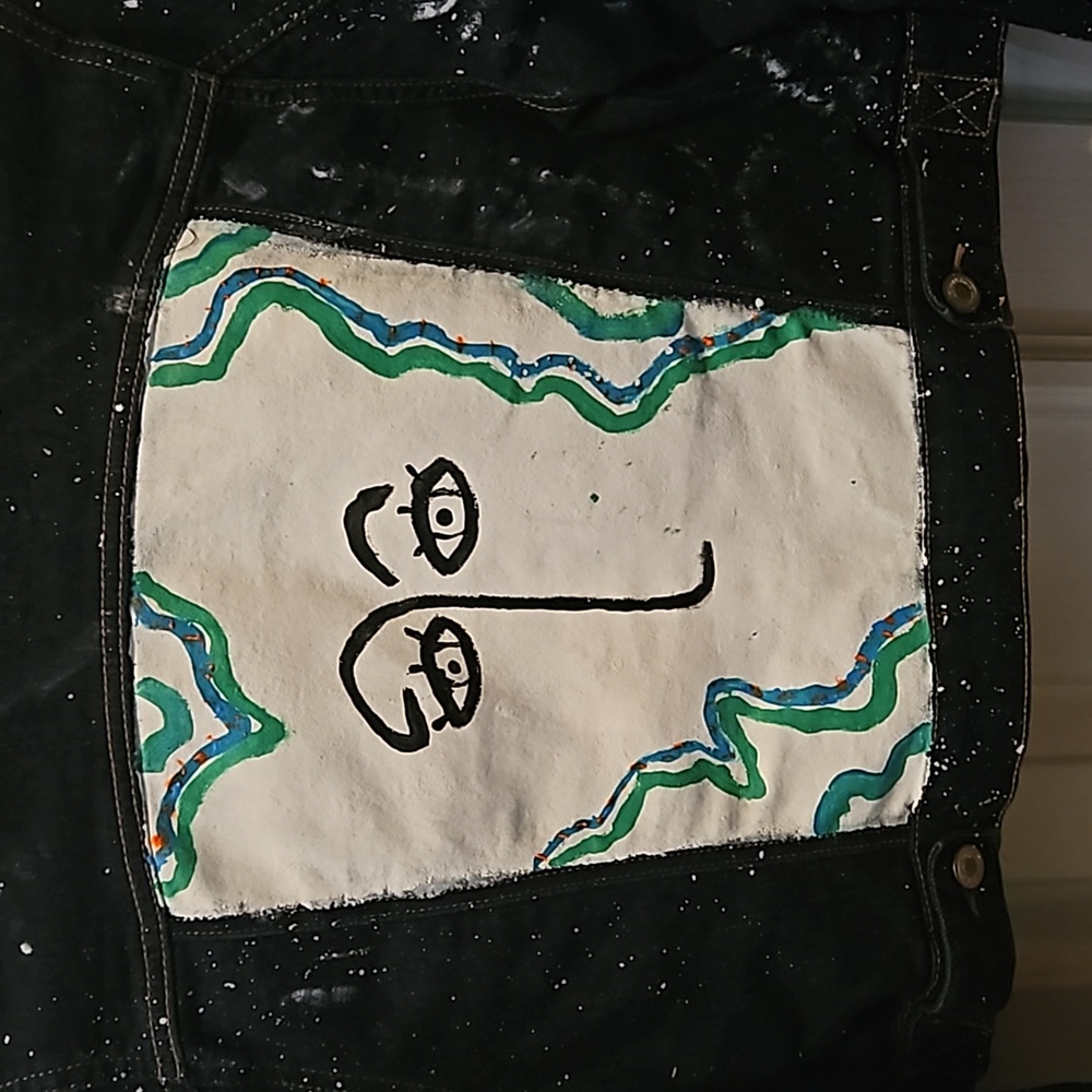 Custom jean jacket - Picture 3 of 4